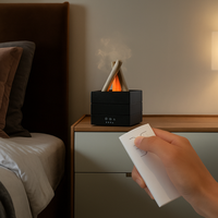 CozyFlame™ – Premium Nawilżacz Powietrza z Efektem Płomienia